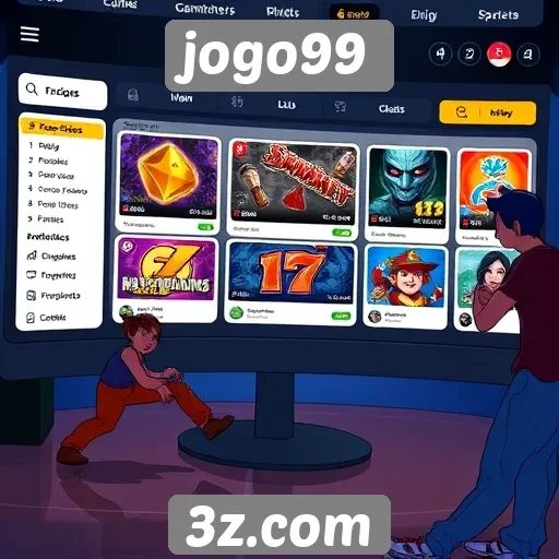 Análise da interface do usuário no jogo99